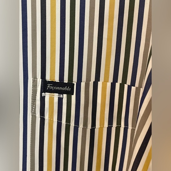 Faconnable Other - Façconable Classique Stripped Dress Shirt